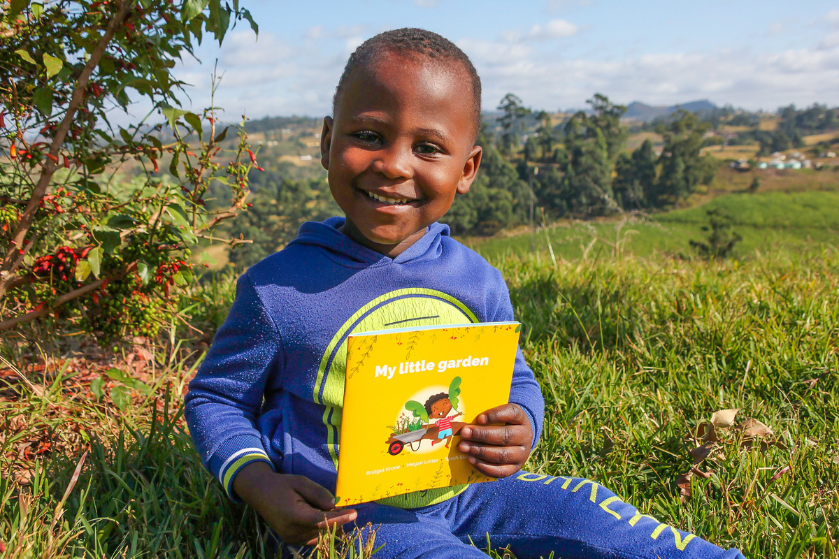 Child with My Little Garden Book